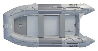 Лодка Badger Heavy Duty 390 серый - фото 1