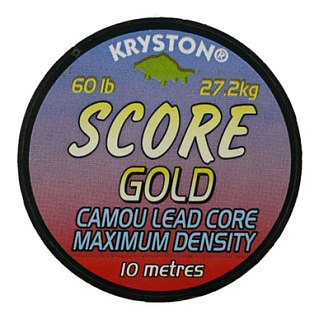 Поводочный материал Kryston Score gold camou 10м 60Ibs   - фото 1