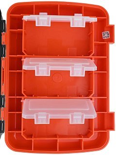 Ящик зимний Helios Fish box 10л односекционный оранжевый - фото 4