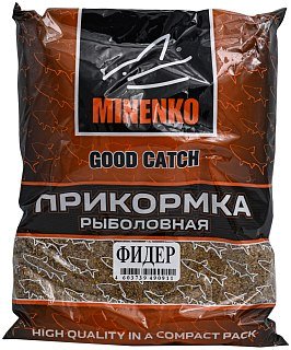 Прикормка MINENKO Good catch фидер 0,7кг - фото 1