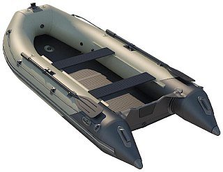 Лодка Badger Sport line SL 390 AL надувная олива - фото 1