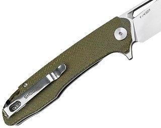 Нож SHOOZIZ XUN120-D складной D2 рукоять G10+3D - фото 6