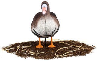 Подсадной гусь North Way белолобый Живое Перо набор 10шт - фото 14