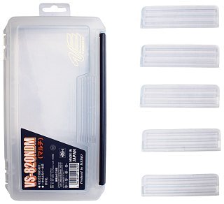 Коробка Meiho Versus VS-820NDM Clear 233x127x34мм Clear - фото 4