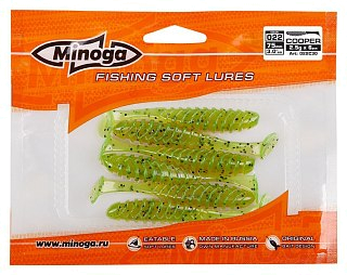 Приманка Minoga Cooper 3,0" 75мм 2,5гр цв.022 6шт. - фото 2