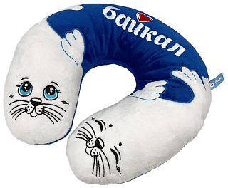 Подушка Mimis для путешествий с Нерпушами - фото 2