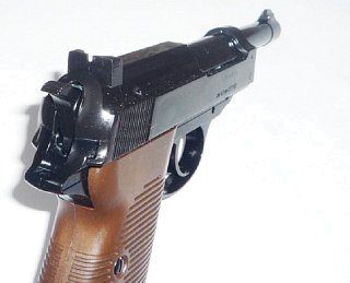 Пистолет Umarex Walther P38 металл - фото 2