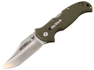 Нож Cold Steel Bush Ranger lite сталь 8Cr13MoV термопластик зеленый - фото 1
