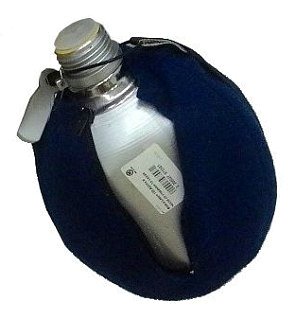 Фляга Laken 130 Alpina в чехле со стаканом 1л серая - фото 4