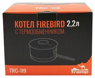 Котел Tramp Firebird 2,2 л c термообменником - фото 6