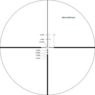 Прицел Vector Optics Continental 2-12x50 hunting - фото 7