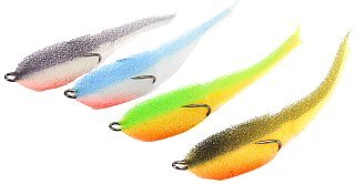 Поролоновая приманка Волжские джиги 95мм SET1 225 уф уп. 4шт