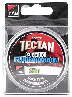 Леска DAM Tectan Superior FC 25м 0,25мм 4,6кг 10,1lb - фото 1