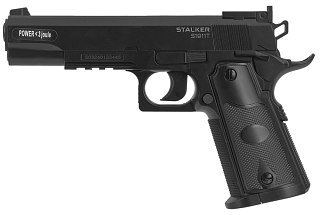 Пистолет Stalker Colt S1911T 4,5мм - фото 1