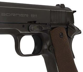 Пистолет Borner 1911 Blowback 4,5мм - фото 3