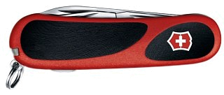 Нож Victorinox Evo Grip S101 85мм красно-черный - фото 3