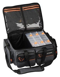 Сумка Savage Gear System box XL 3 boxes + waterproof cover 25х67х46см