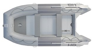 Лодка Badger Heavy Duty 370 серый - фото 1