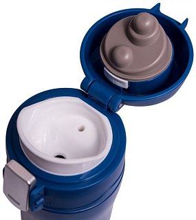 Термос Tramp 0,35л синий - фото 3