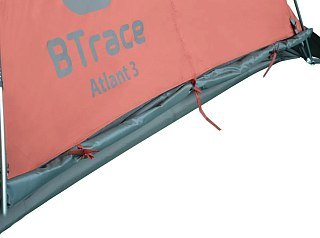 Палатка BTrace Atlant 3 красный - фото 7