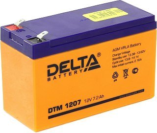 Аккумулятор Delta DTM 1207 12v 7Ач