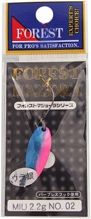 МП Блесна Forest Maziora Miu 2,2гр цв.02