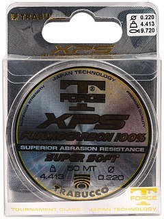 Леска Trabucco T-force fluorocarbon 50м 0,220мм