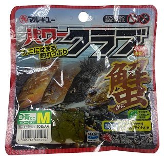 Приманка Marukyu Power Crab M green