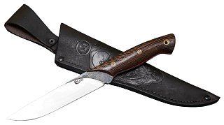 Нож ИП Семин Пантера кованая сталь Х12МФ ц.м граб фибра - фото 1