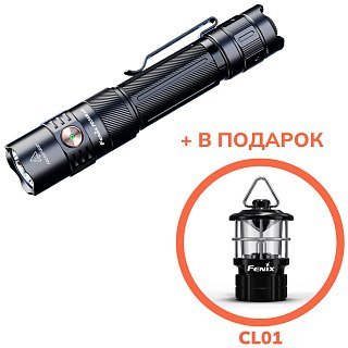 Фонарь Fenix тактический PD35R ACE + CL01 черный - фото 1