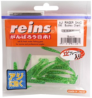 Приманка Reins Aji ringer shad 1,5'' цв. 592 bucksy chart 15шт