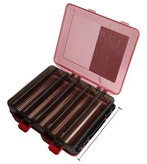 Коробка Kingdom LYH1328 рыболовная red-black - фото 1