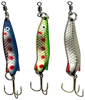 Блесна Abu Garcia Toby 10гр 3шт S/D/BGL - фото 1