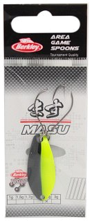 Блесна Berkley Ags Masu 2,5гр Vert Chartreuse/Black/Black