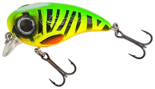 Воблер SPRO Fat iris hardlure firetiger 4см 5,3гр - фото 1