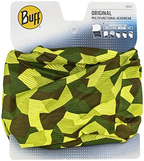 Бандана Buff Original block camo green