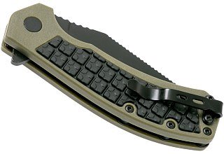 Нож Kershaw Faultline складной сталь 8Cr13MoV черный клинок - фото 4