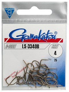 Крючок Gamakatsu LS-3340B bronze №4 - фото 1