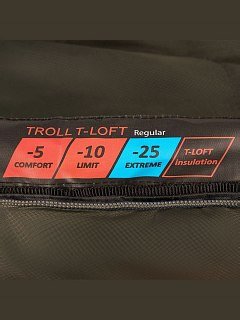 Спальник Tramp Troll T-Loft Compact левый - фото 5