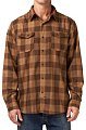 Рубашка The North Face M Take flannel utility l/s brown