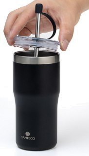 Термокружка Santeco Trosa-s 500мл black - фото 2