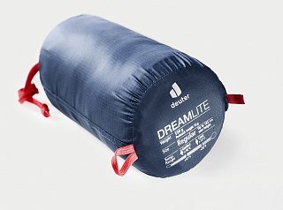 Спальник Deuter Dreamlite navy/cranberry левый - фото 4