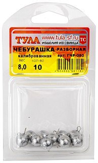 Груз TSF чебурашка разборная 8,0гр 10шт - фото 2