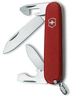 Нож Victorinox Ecoline Recruit матовый красный - фото 1