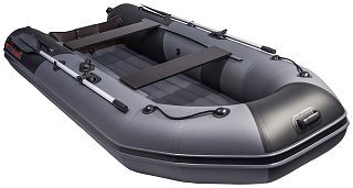 Лодка Мастер лодок Таймень NX 3200 НДНД графит-черный - фото 3