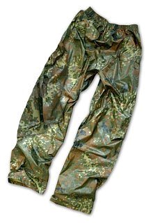 Брюки Mil-tec Regenanzug flecktarn 