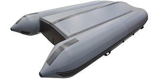 Лодка Хантер 520 new серый - фото 3