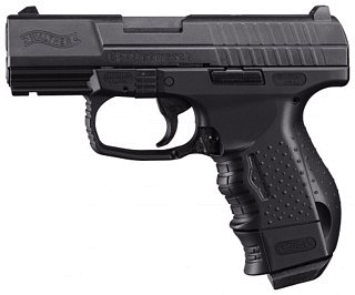 Пистолет Umarex Walther Compact CP 99 черный пластик - фото 1