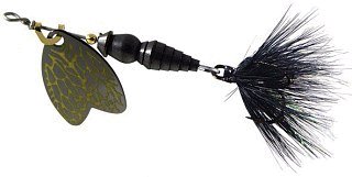 Блесна Mepps BUG STONE FLY BLACK PERLA (4,0гр) №1