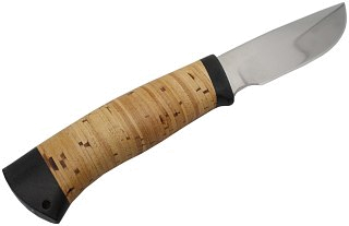 Нож Росоружие Сталкер-2 40х10с2м рукоять береста - фото 1
